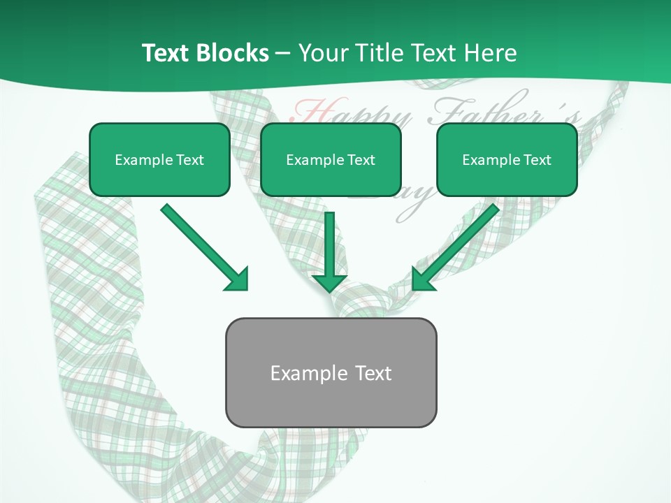 A Happy Father's Day Powerpoint Presentation PowerPoint Template
