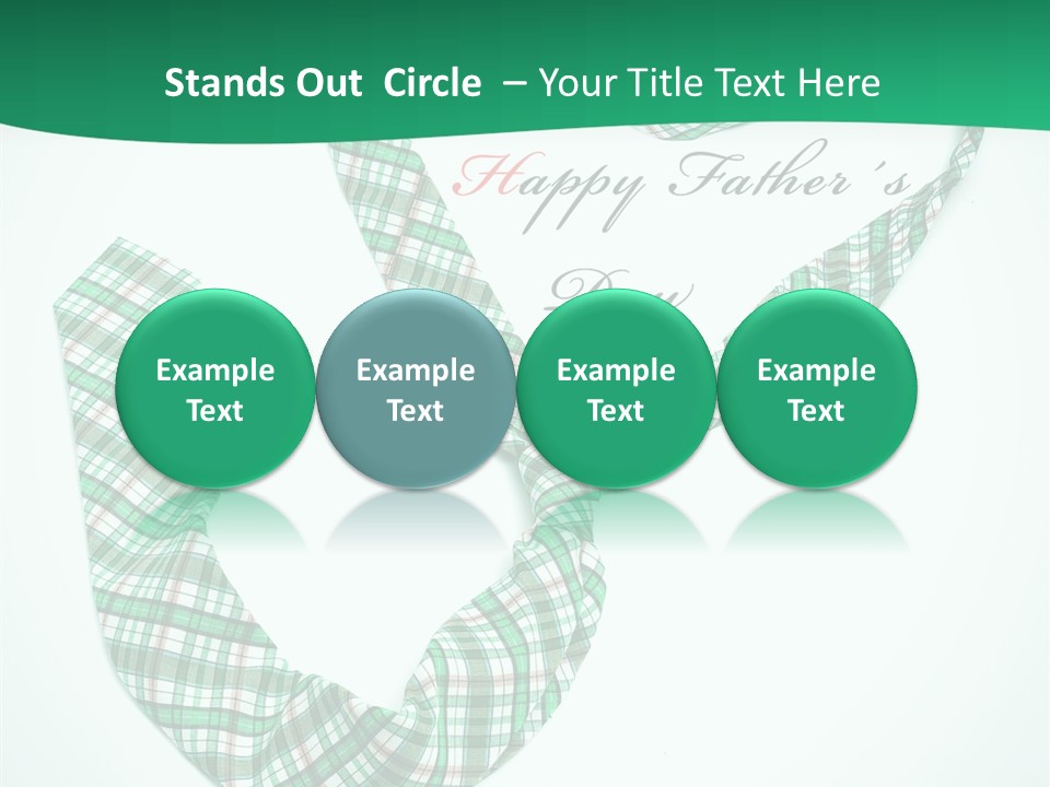 A Happy Father's Day Powerpoint Presentation PowerPoint Template