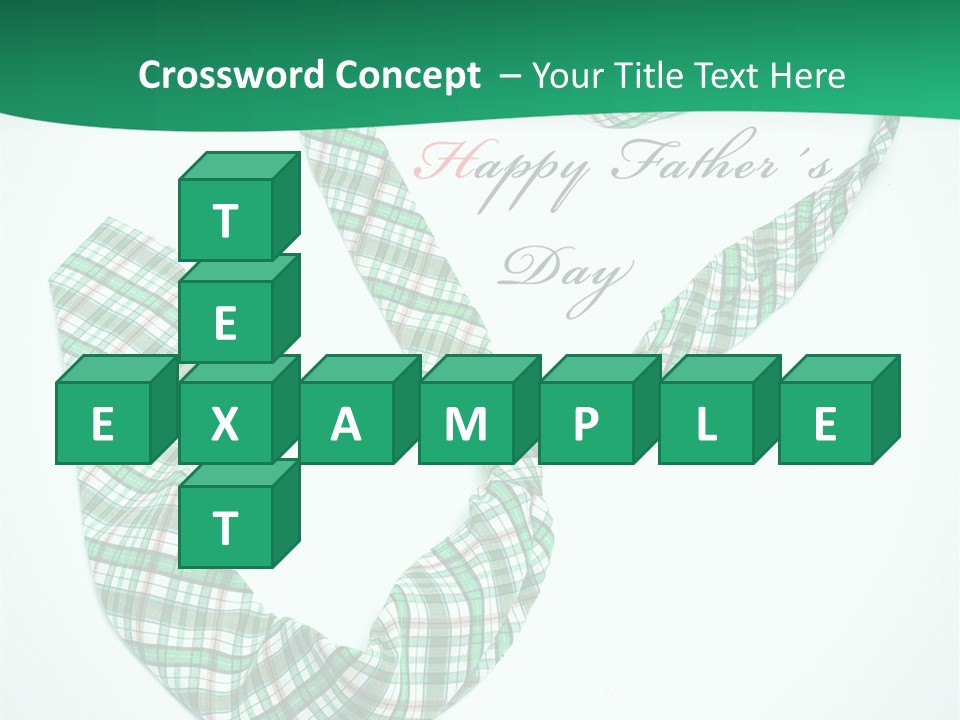 A Happy Father's Day Powerpoint Presentation PowerPoint Template