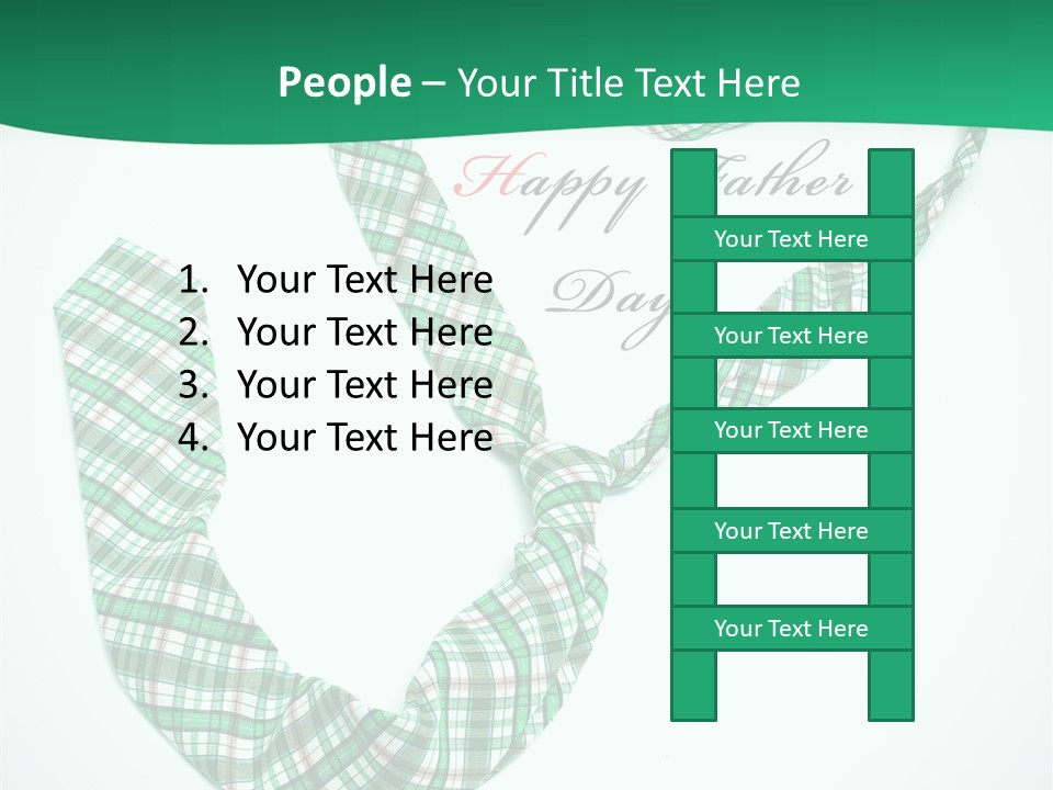 A Happy Father's Day Powerpoint Presentation PowerPoint Template
