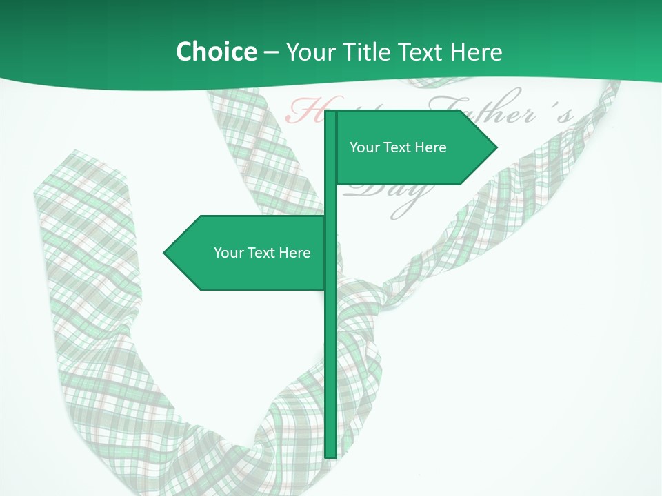 A Happy Father's Day Powerpoint Presentation PowerPoint Template