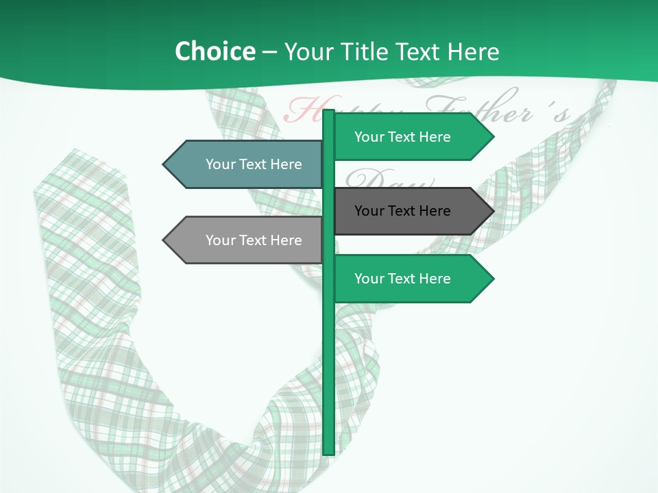 A Happy Father's Day Powerpoint Presentation PowerPoint Template