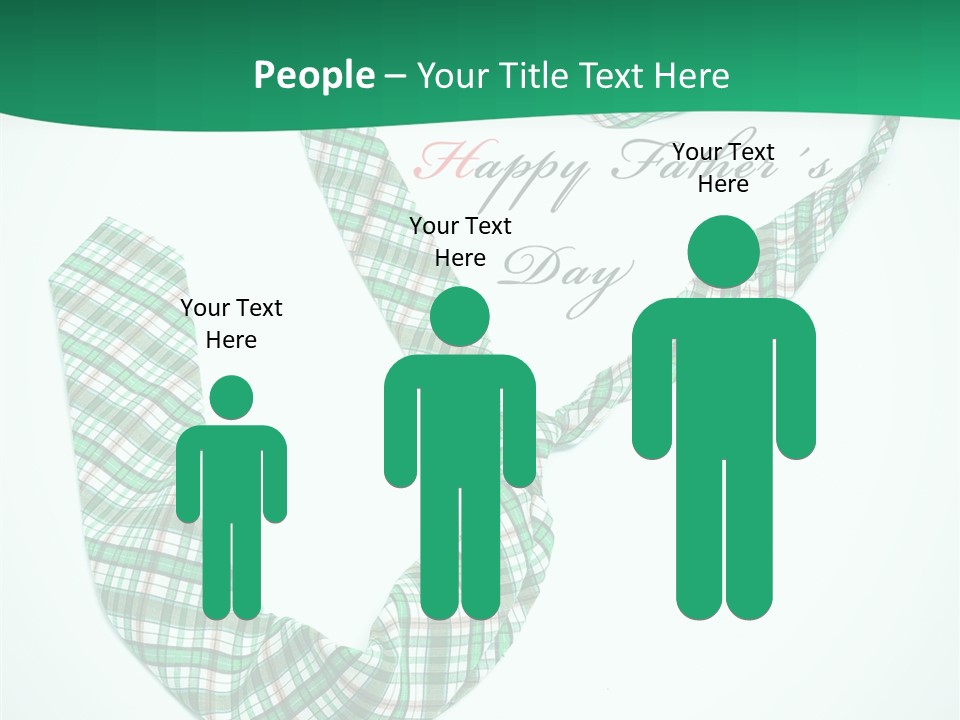 A Happy Father's Day Powerpoint Presentation PowerPoint Template