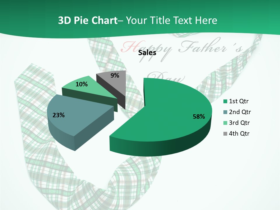 A Happy Father's Day Powerpoint Presentation PowerPoint Template