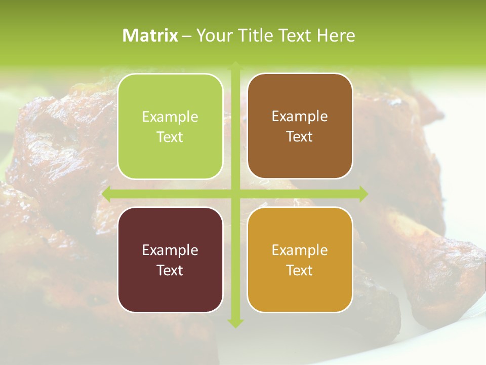 Fried Chicken Legs PowerPoint Template