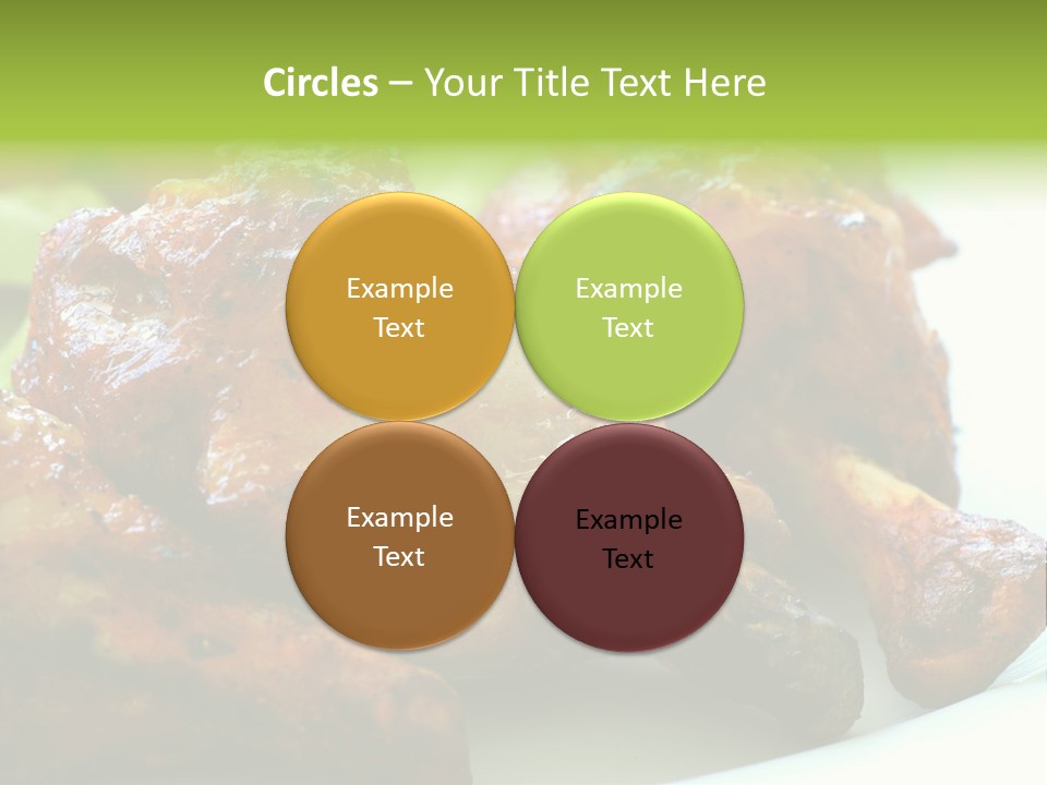 Fried Chicken Legs PowerPoint Template