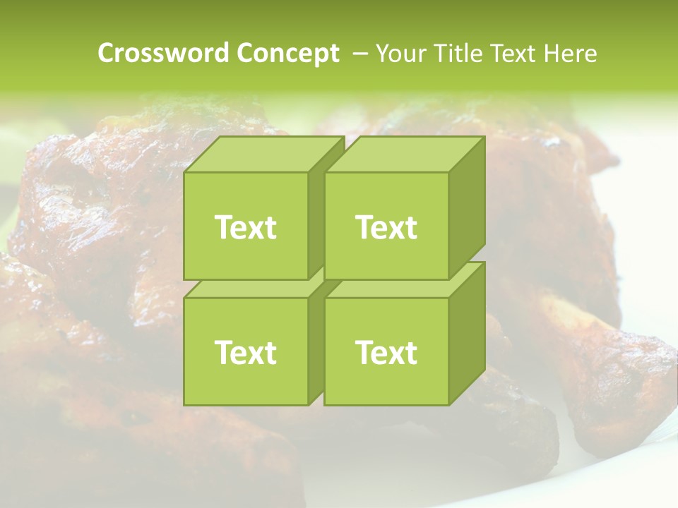 Fried Chicken Legs PowerPoint Template