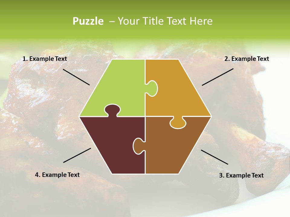 Fried Chicken Legs PowerPoint Template