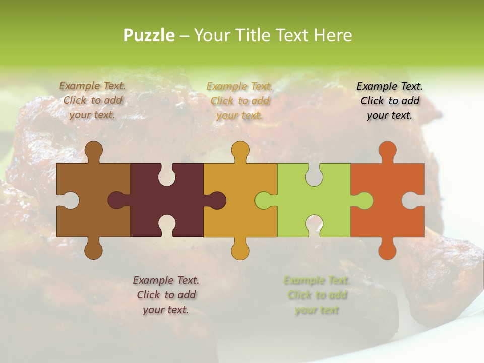 Fried Chicken Legs PowerPoint Template