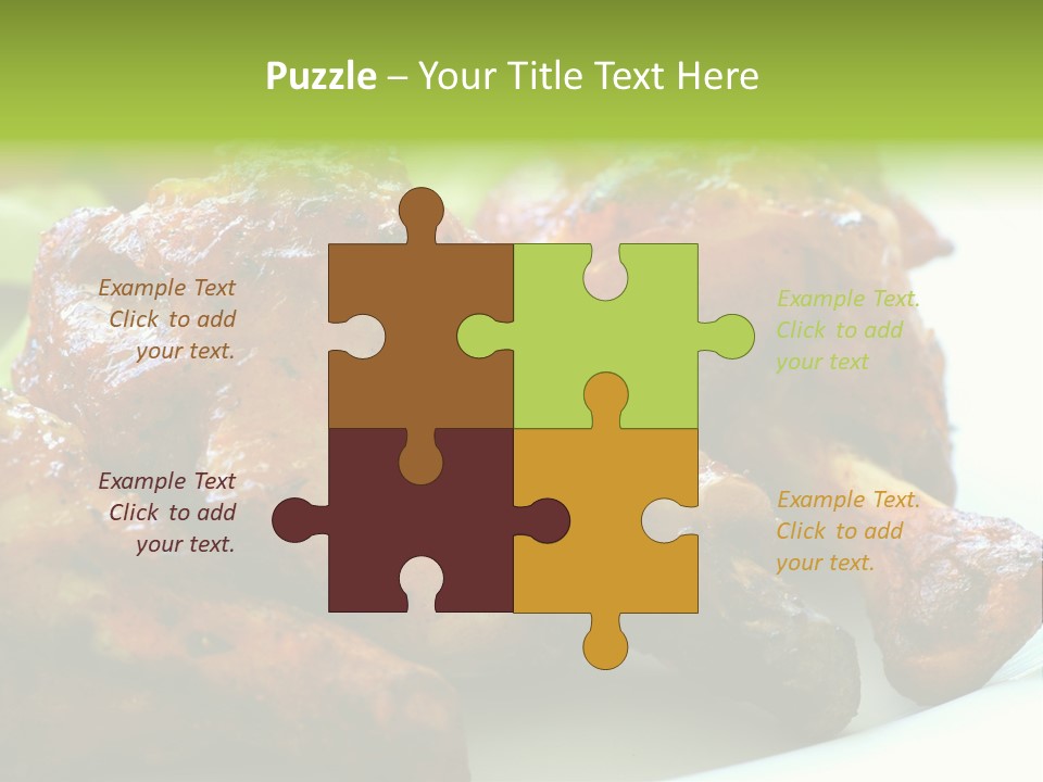 Fried Chicken Legs PowerPoint Template