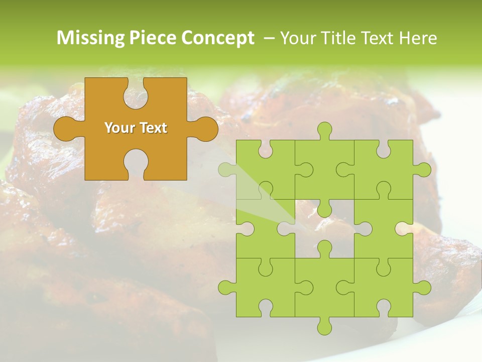 Fried Chicken Legs PowerPoint Template