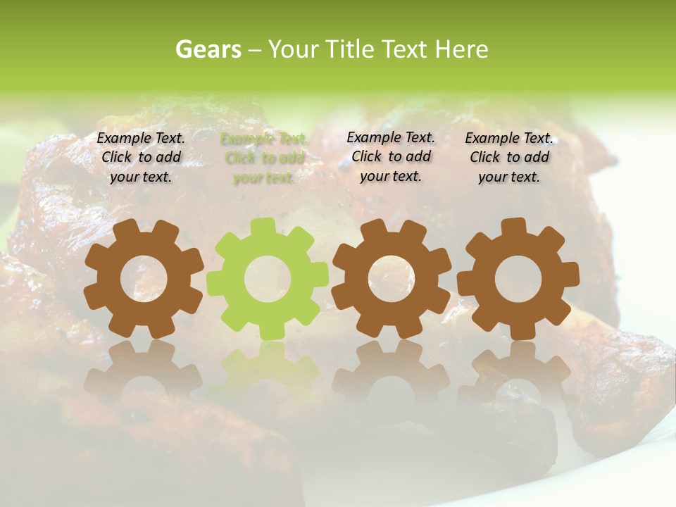 Fried Chicken Legs PowerPoint Template