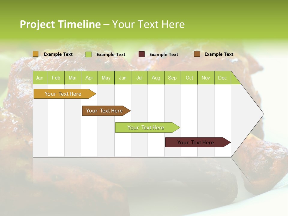 Fried Chicken Legs PowerPoint Template