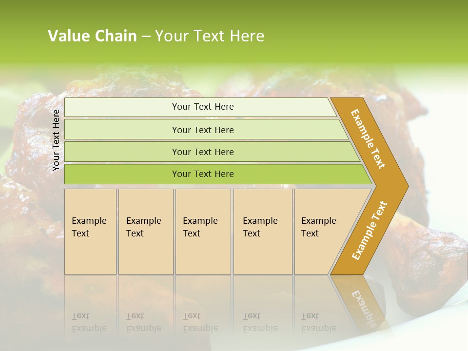 Fried Chicken Legs PowerPoint Template
