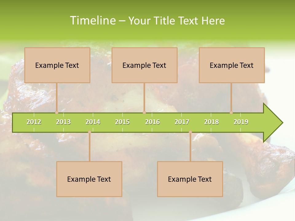 Fried Chicken Legs PowerPoint Template