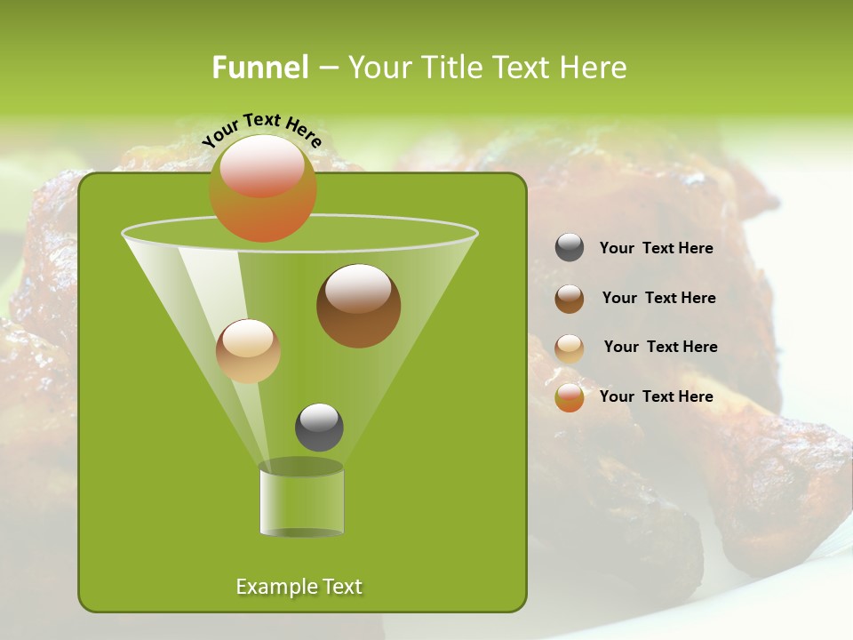 Fried Chicken Legs PowerPoint Template