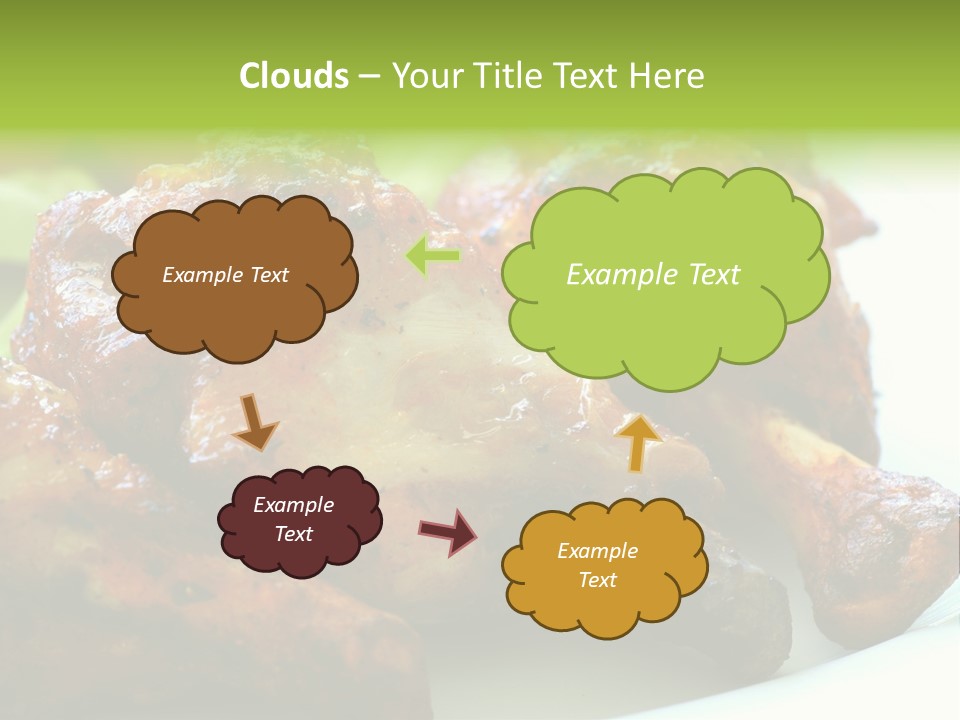 Fried Chicken Legs PowerPoint Template