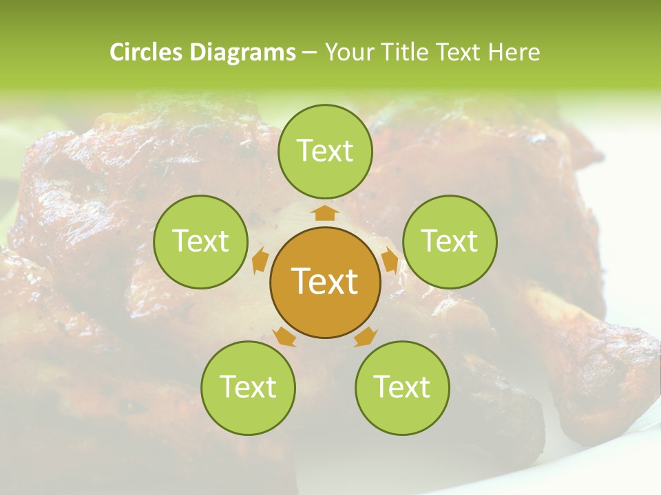 Fried Chicken Legs PowerPoint Template