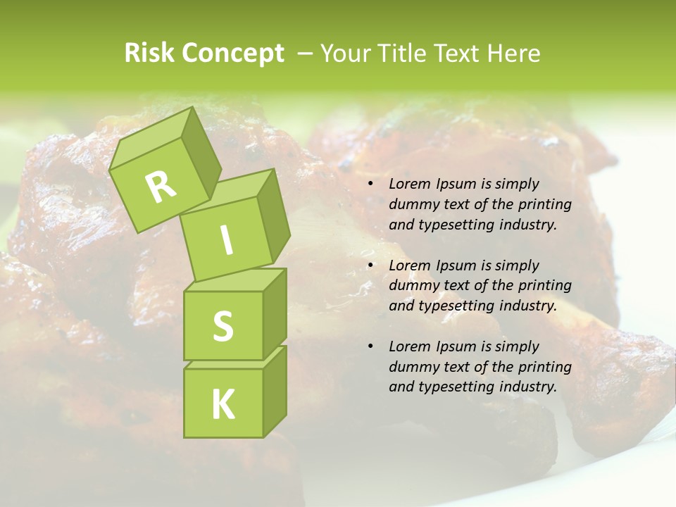 Fried Chicken Legs PowerPoint Template