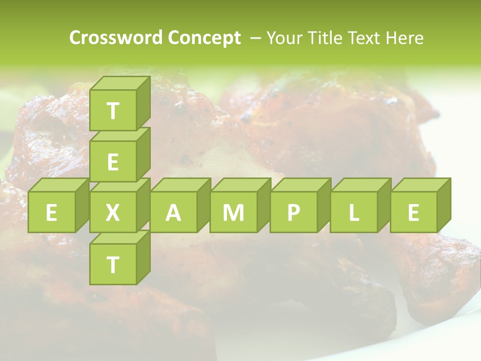 Fried Chicken Legs PowerPoint Template