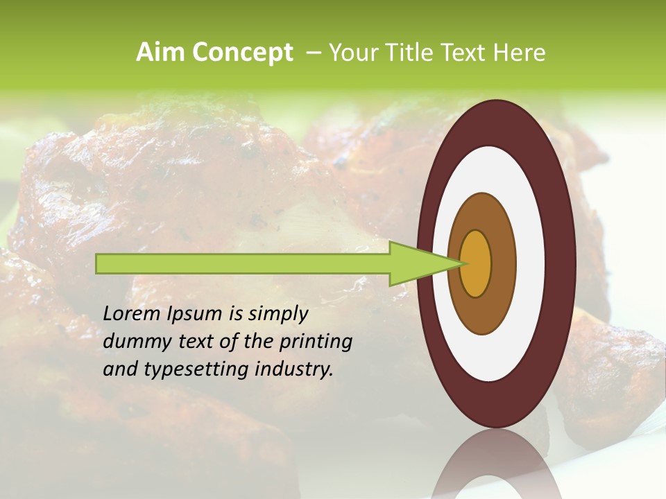 Fried Chicken Legs PowerPoint Template