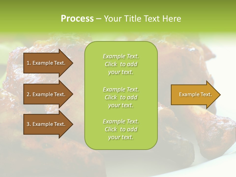 Fried Chicken Legs PowerPoint Template