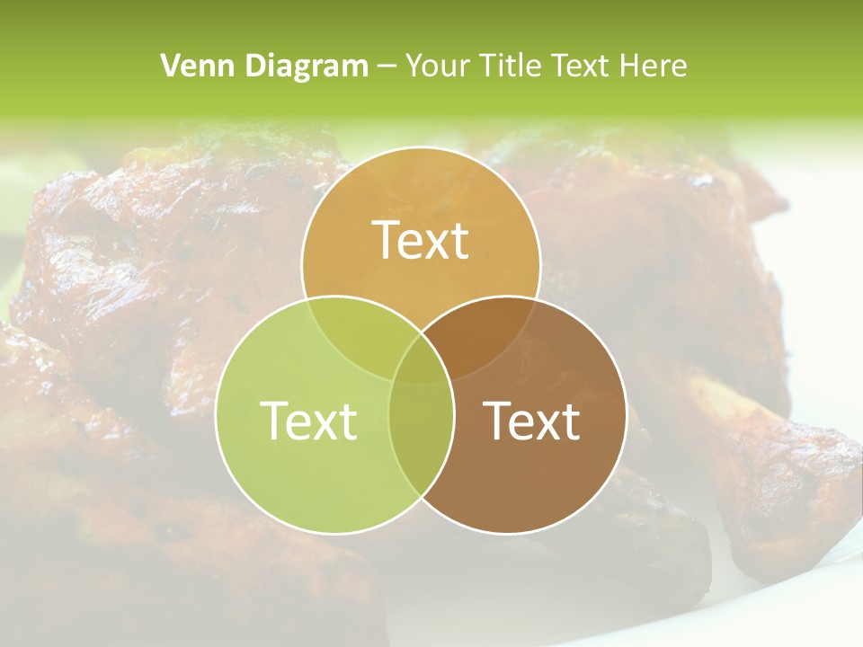 Fried Chicken Legs PowerPoint Template
