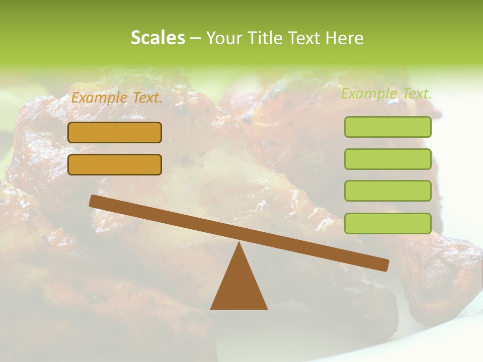 Fried Chicken Legs PowerPoint Template