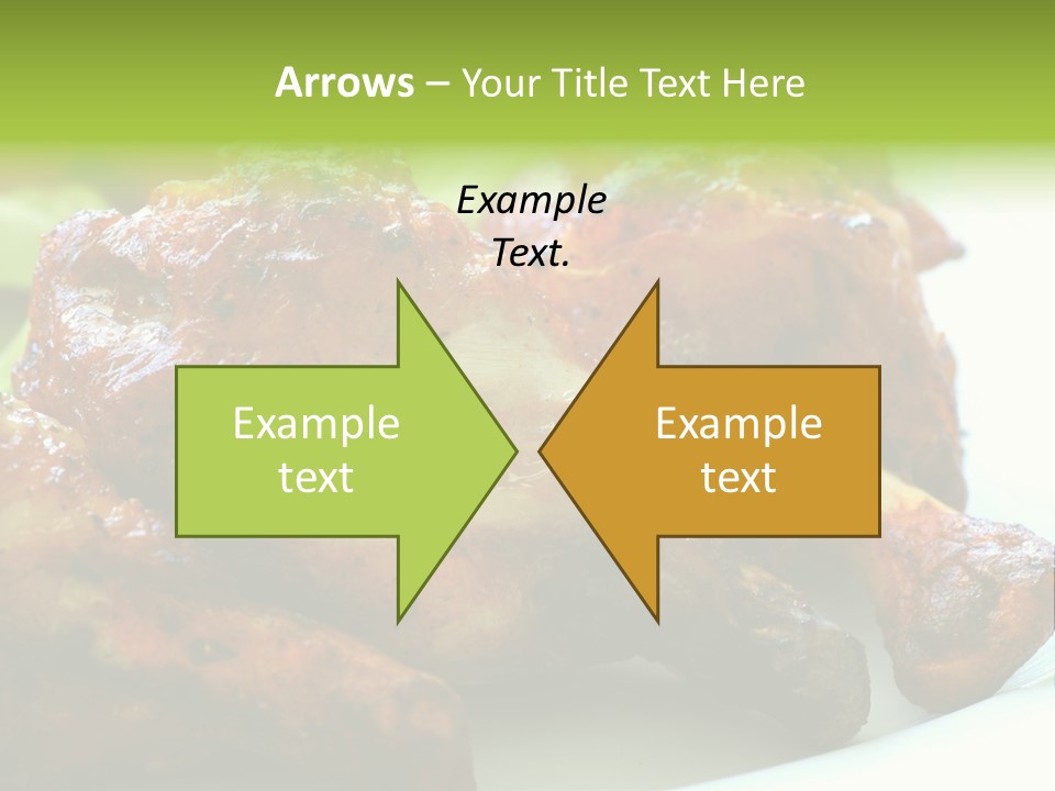 Fried Chicken Legs PowerPoint Template