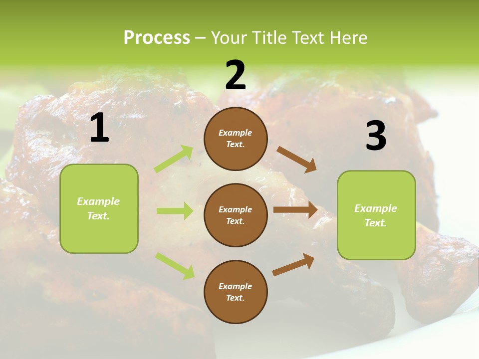 Fried Chicken Legs PowerPoint Template