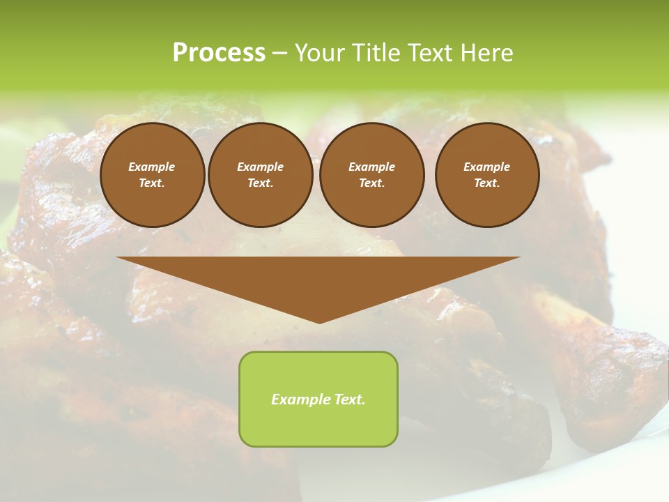 Fried Chicken Legs PowerPoint Template