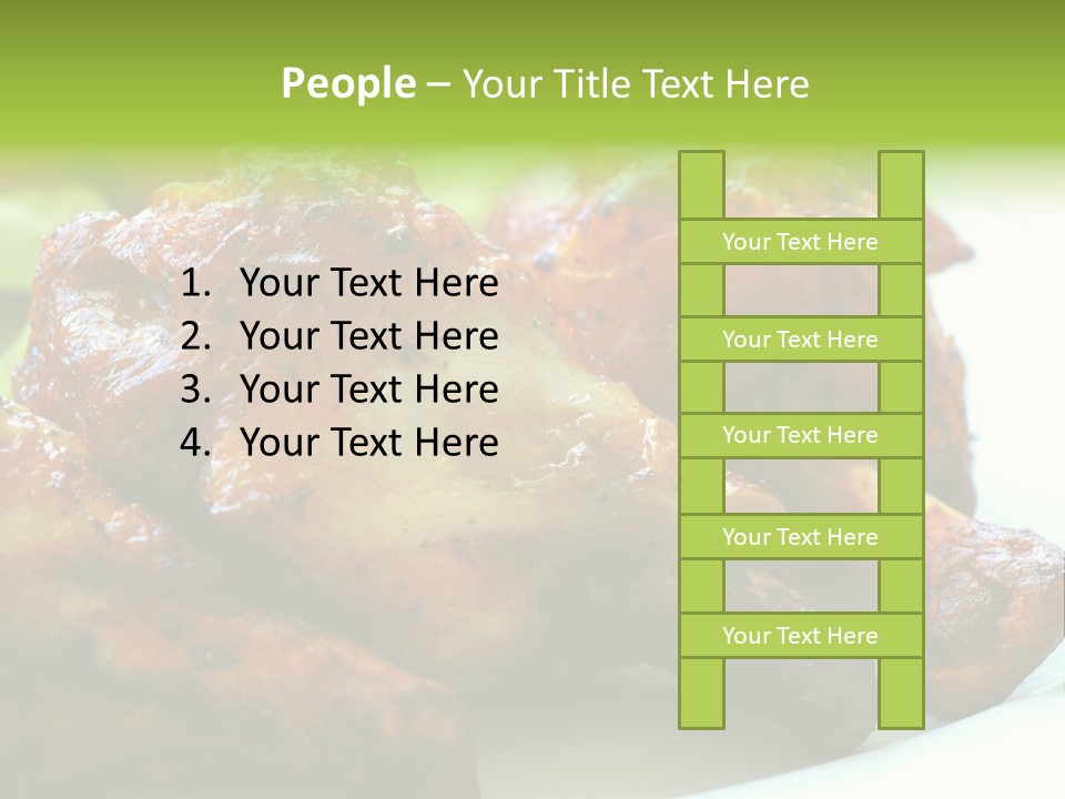Fried Chicken Legs PowerPoint Template