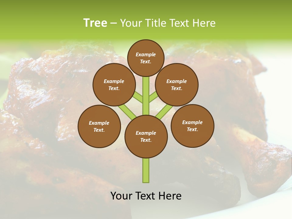 Fried Chicken Legs PowerPoint Template