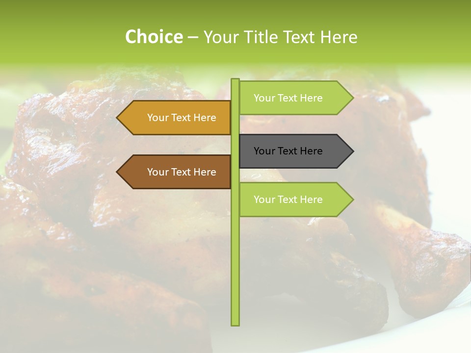Fried Chicken Legs PowerPoint Template