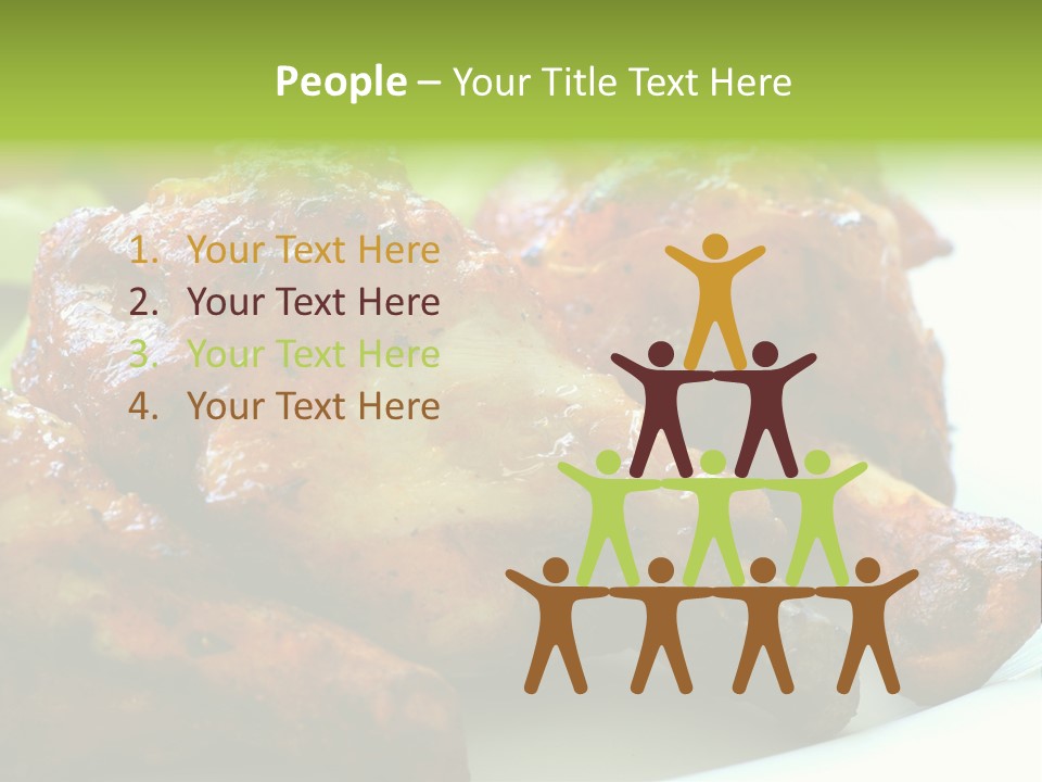 Fried Chicken Legs PowerPoint Template