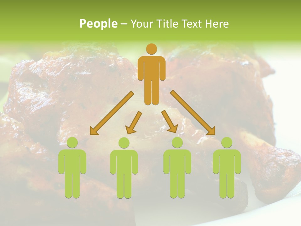 Fried Chicken Legs PowerPoint Template