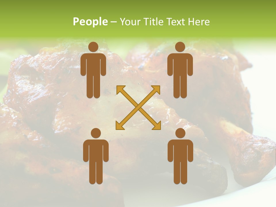 Fried Chicken Legs PowerPoint Template