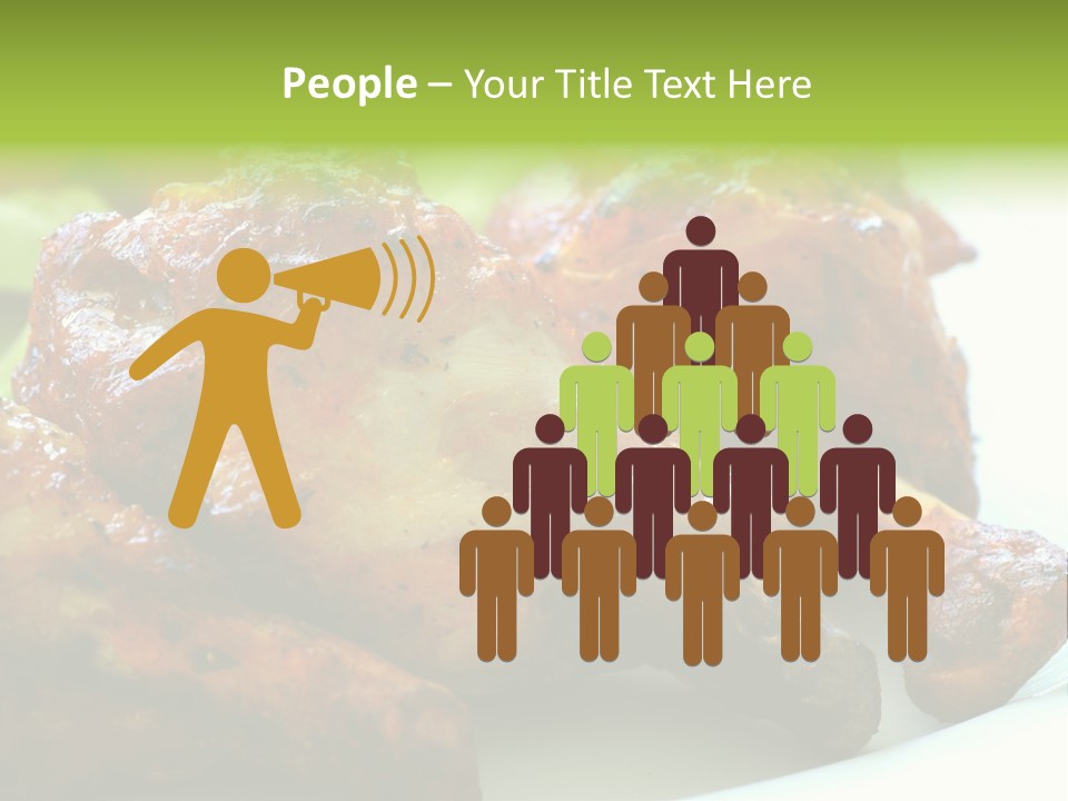 Fried Chicken Legs PowerPoint Template