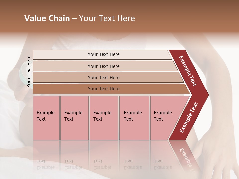 A Woman Sitting On A Bed Holding A Jar Of Cream PowerPoint Template