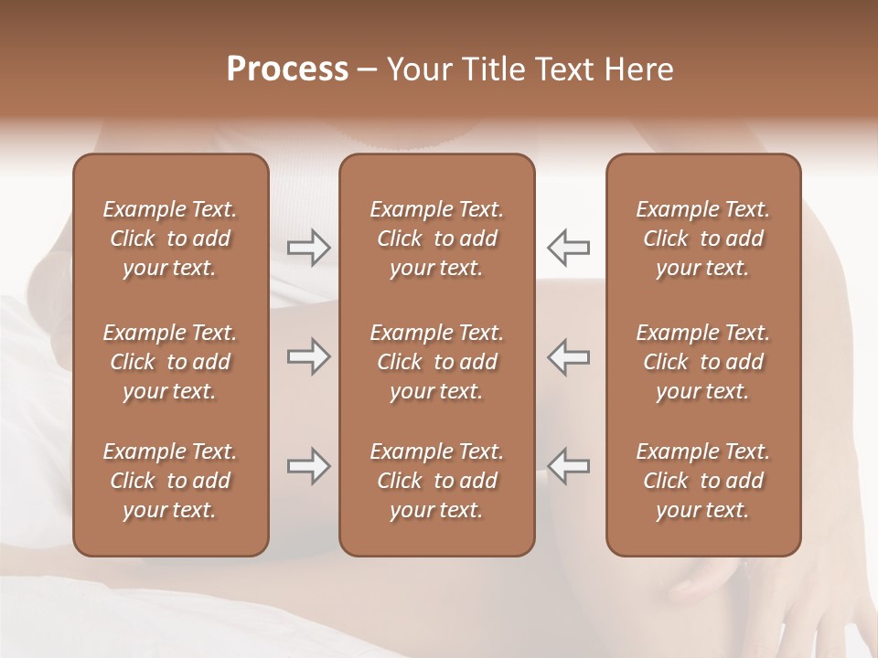 A Woman Sitting On A Bed Holding A Jar Of Cream PowerPoint Template