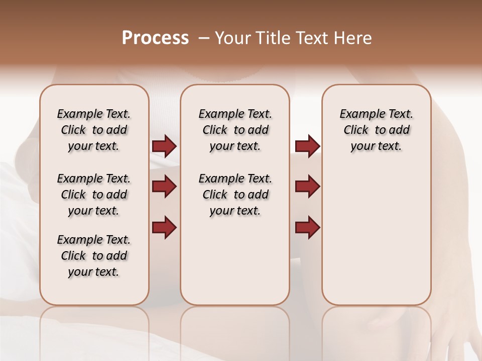 A Woman Sitting On A Bed Holding A Jar Of Cream PowerPoint Template