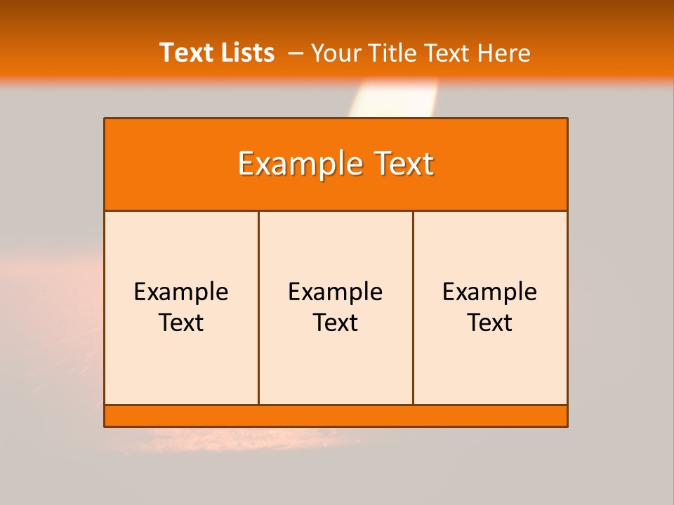 A Lit Candle With A Black Background PowerPoint Template