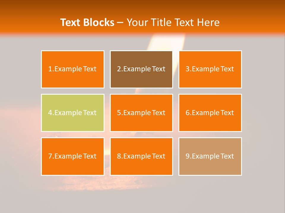 A Lit Candle With A Black Background PowerPoint Template