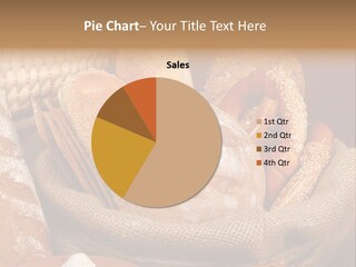 A Basket Full Of Breads On A Table PowerPoint Template