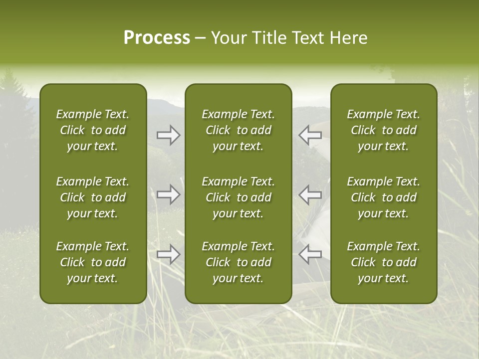 A Man Sitting In The Grass With A Laptop PowerPoint Template