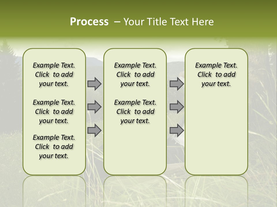 A Man Sitting In The Grass With A Laptop PowerPoint Template