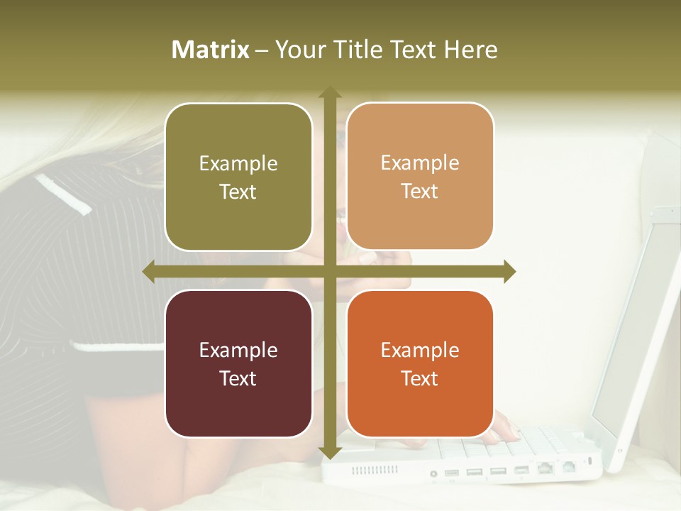 Puff Tobacco Ornament PowerPoint Template