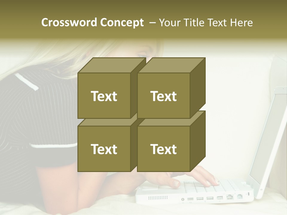 Puff Tobacco Ornament PowerPoint Template