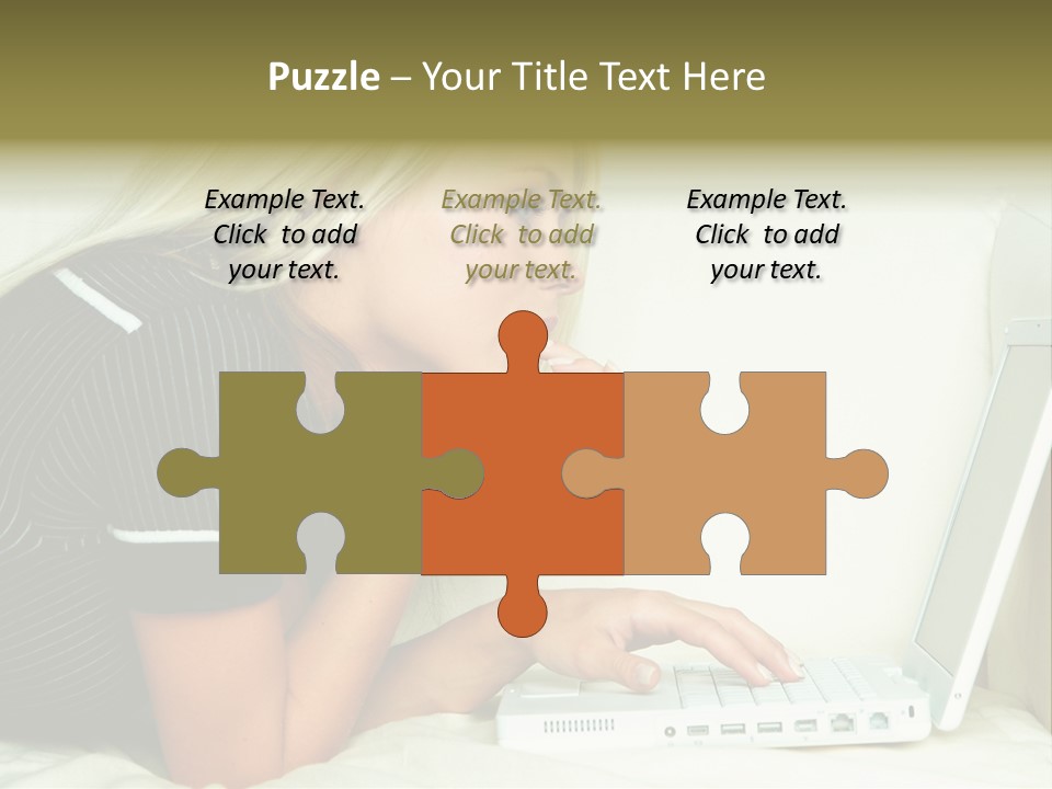 Puff Tobacco Ornament PowerPoint Template