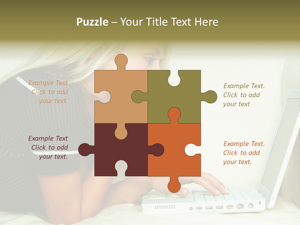 Puff Tobacco Ornament PowerPoint Template